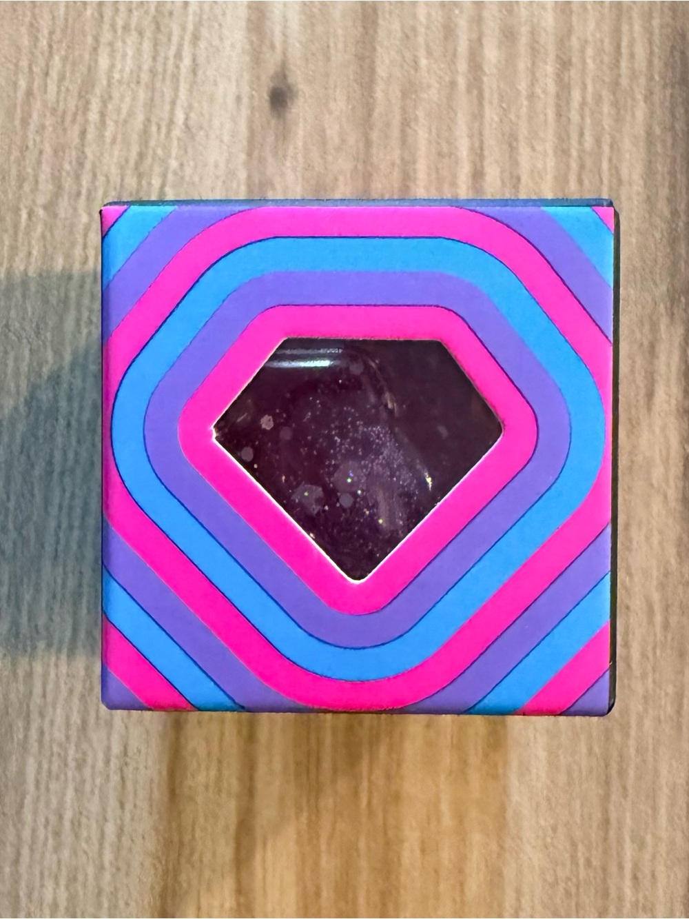🔥 New sealed Mini Needoh Nee Doh Groovy Jewel Sparkle Diamond in pink 🩷